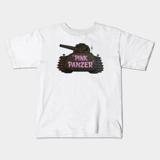 Pink Panzer Kids T-Shirt